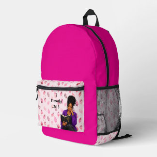 Bilde dich aus, um dich als bewährt zu erweisen bedruckter rucksack