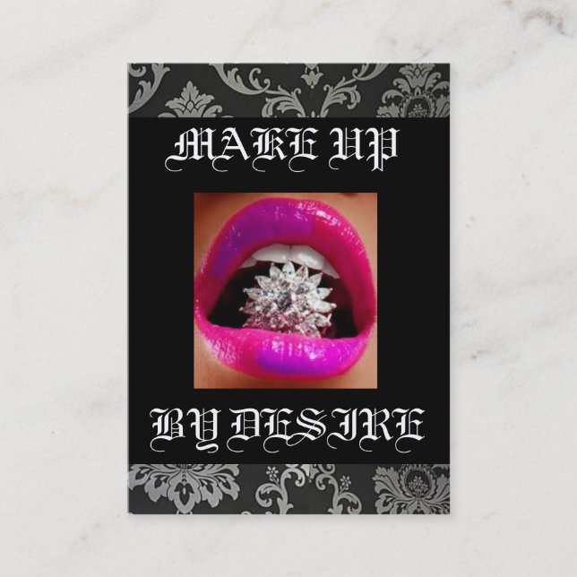 Bilden Sie Künstler-Visitenkarte Visitenkarte (Vorderseite)