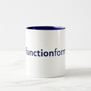Bilden Sie sich folgt Funktion Zweifarbige Tasse