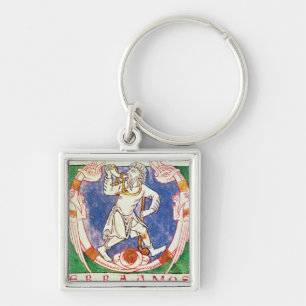 Bilden Sie sich von zwei winged Geschöpfen mit Schlüsselanhänger