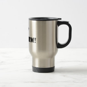 Bilden Sie sie Kaffee-Tasse aus Reisebecher