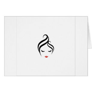 Bilden Sie und Frisur