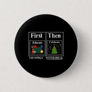 Bilden Sie zuerst, dann feiern Sie die Winterpause Button