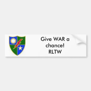 Bilder [6], geben KRIEG eine Möglichkeit! RLTW Autoaufkleber
