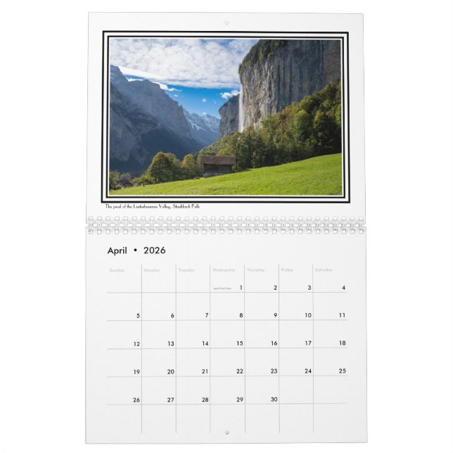 Bilder der Schweizer Alpen Kalender (Apr 2026)