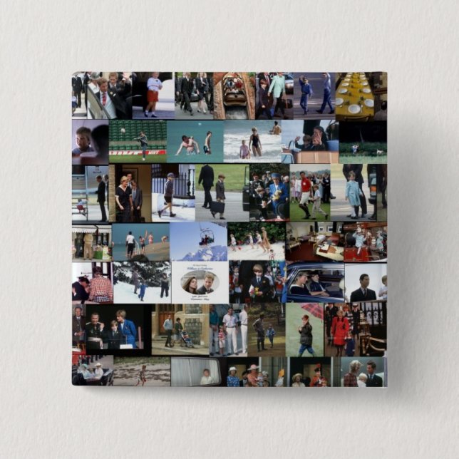 Bilder der William Collection Button (Vorderseite)