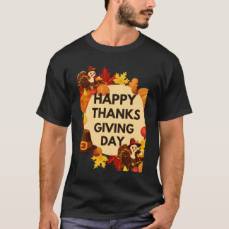 Bilder, die glücklich danken T-Shirt