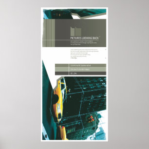 BILDER, DIE ZURÜCK AUSSEHEN (Leinwand) Poster