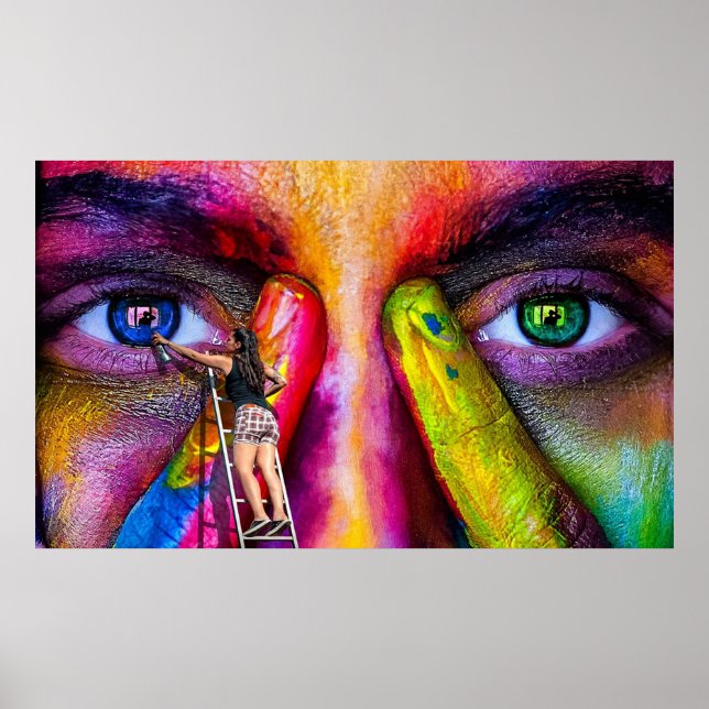 Bilder durch die Augen eines Fotografen Poster (Vorne)
