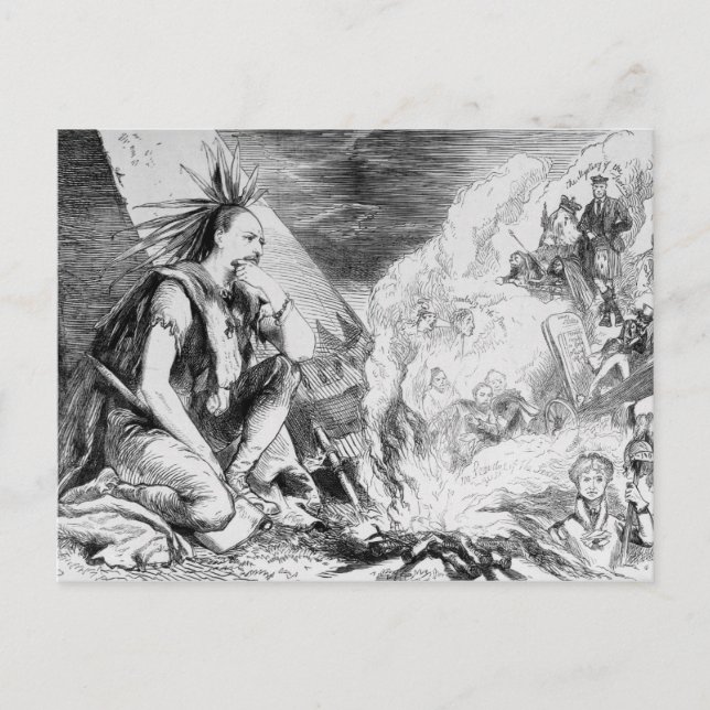 Bilder im Feuer Postkarte (Vorderseite)