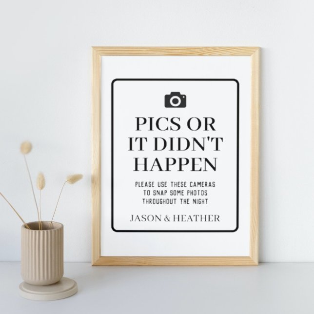 Bilder oder es ist nicht möglich, Camera-Zeichen z Poster (Von Creator hochgeladen)