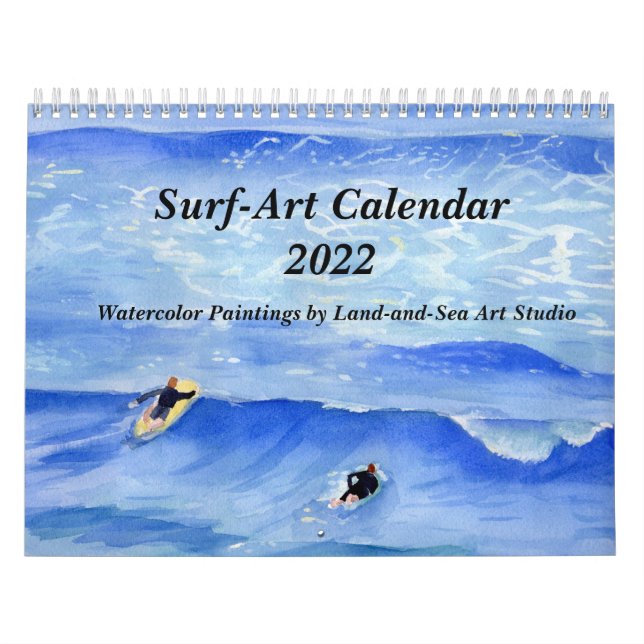 Bilder von Aquarellbildern 2022 Kalender (Titelbild)