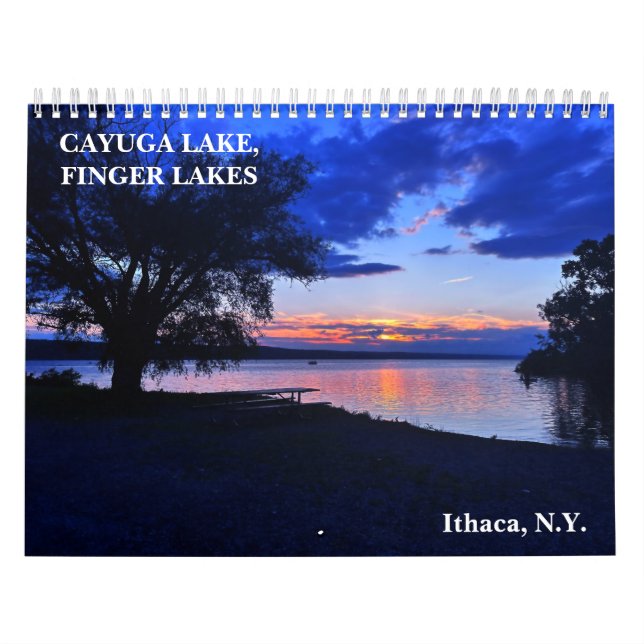 BILDER VON CAYUGA LAKE, FINGER LAKES  Kalender (Titelbild)
