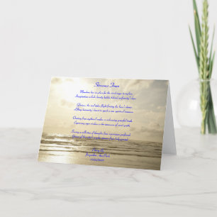 Bilder von der Poesie-Grußkarte Karte