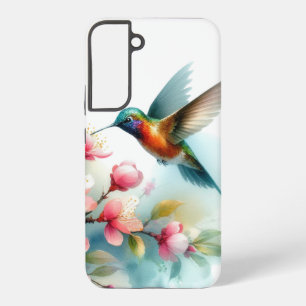 Bilder von Floral/Frühjahr-Kolibris Samsung Galaxy Hülle