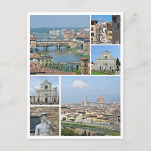Bilder von Florenz Postkarte