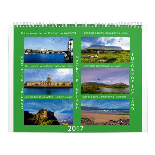 Bilder von Irland für den irischen Kalender 2017 (Titelbild)
