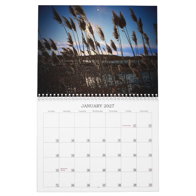 Bilder von Neu-England Kalender (Jan 2027)