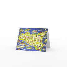 Bilder von Sizilienblauer Faltkarte