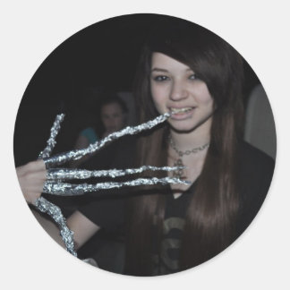 BILDERSCHALTER RUNDER AUFKLEBER