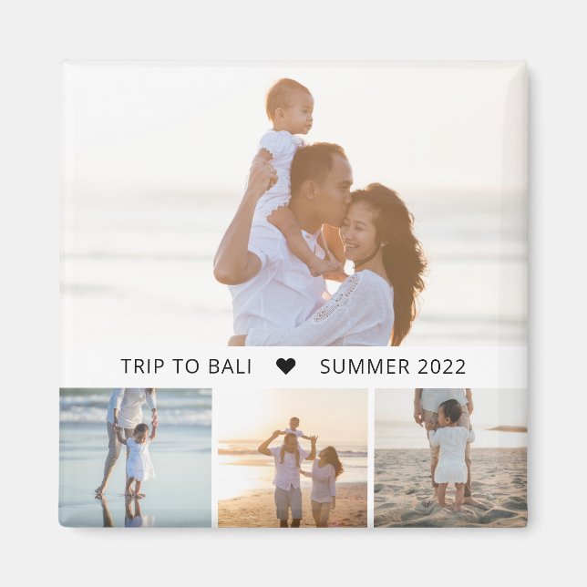 Bildfenster zum bearbeitbaren Collage Foto Magnet (Vorne)