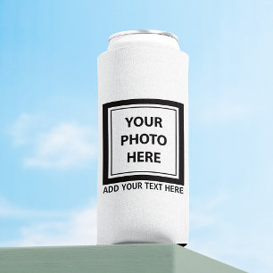 Bildfoto & Text hochladen – Anpassen Selters Dosenkühler
