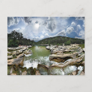 Bildhauerfallen 5 - Barton Creek in Austin Texas Postkarte