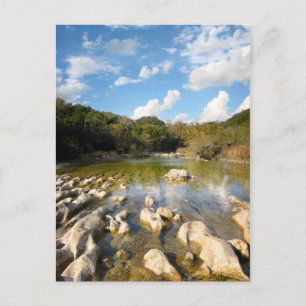Bildhauerfallen Barton Creek in Austin Texas 2 Postkarte