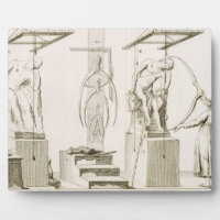 Bildhauerstudio, c.1800 (Gravieren)