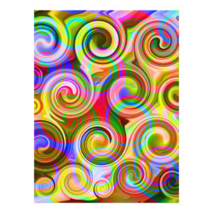 Bildlauf Pastell geometrisch abstrakt Fotodruck