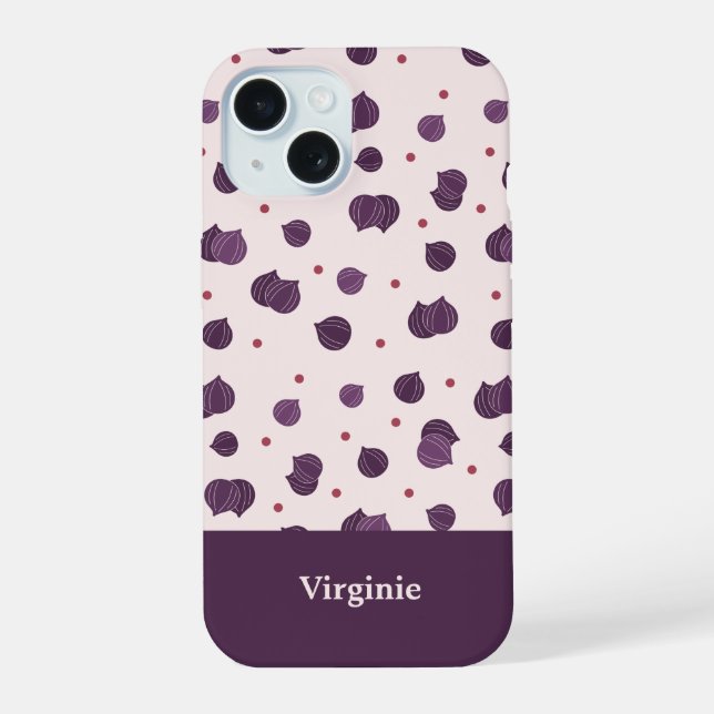 Bildmuster iPhone 15 Hülle (Rückseite)