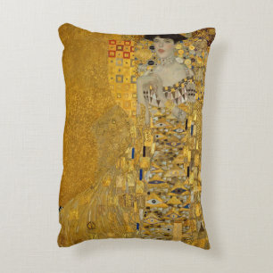 Bildnis Adele Bloch-Bauer I von Gustav Klimt Dekokissen