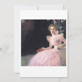 Bildnis-Sonja-Messer von Gustav Klimt zum Herunter Einladung