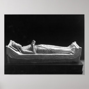 Bildnis von Eleonor von Aquitanien Poster