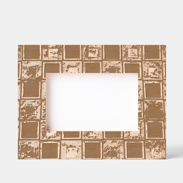 BILDRAHMENDEKORATION STIL UND DESIGN GEÄTZTE RAHMEN (Vorderseite)