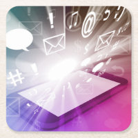 Bildschirm-intelligentes Telefon, das Apps und