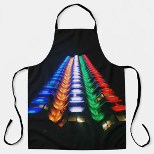 BILDSCHIRM MIT GERINGEM UMFANG VON MULTICOLORED HI SCHÜRZE