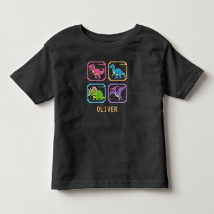 Bildschirm "Retro 90s Arcade Dinosaur" Kleinkind T-shirt