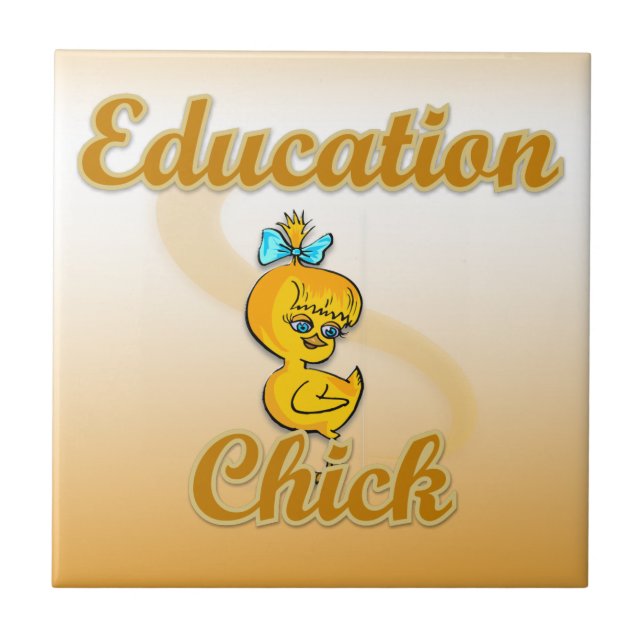 Bildung Chick Fliese (Vorderseite)