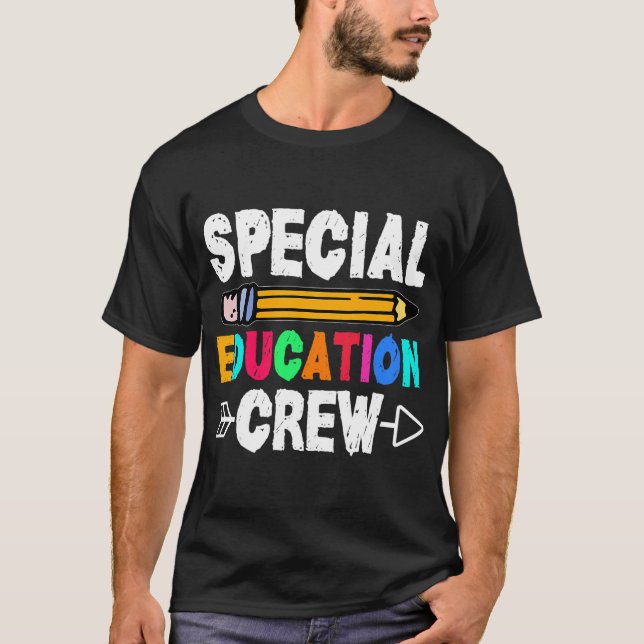 Bildung Crew SPED Lehrer T - Shirt (Vorderseite)