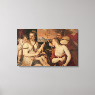 Bildung Cupid, c.1565 Leinwanddruck