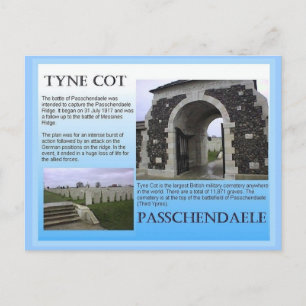 Bildung, Geschichte, Erster Weltkrieg, Tyne Cot Postkarte
