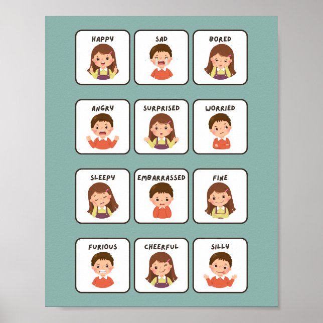 Bildung in den Gefühlen Poster (Vorne)