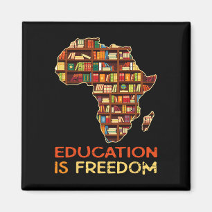 Bildung ist die amerikanische Freiheitsgeschichte Magnet