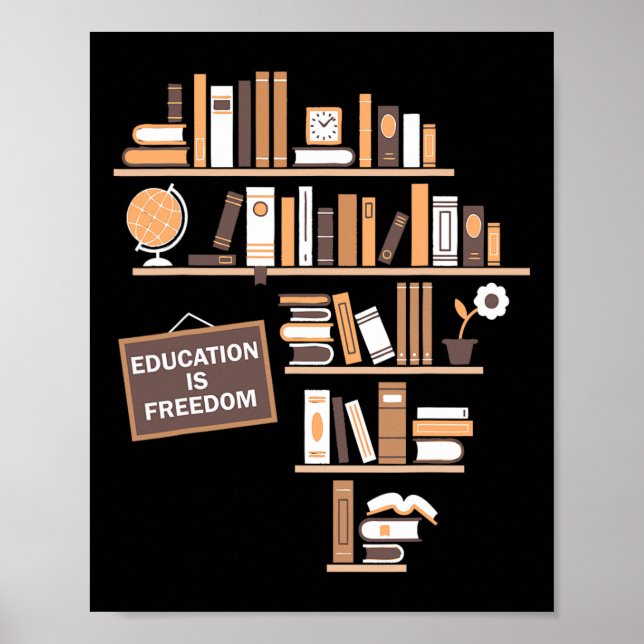 Bildung ist die amerikanische Freiheitsgeschichte Poster (Vorne)