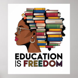 Bildung ist Freedom Poster