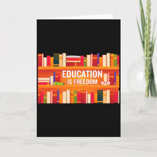 Bildung Ist Freiheit Black History African America Karte