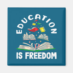 Bildung ist Freiheit Black History Month  Magnet
