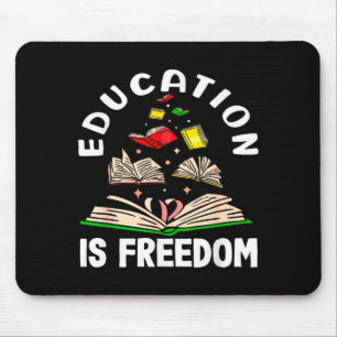 Bildung ist Freiheit Black History Month Mousepad