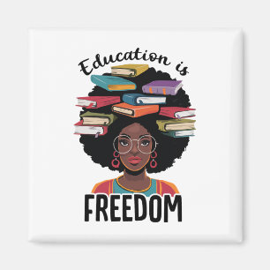 Bildung ist Freiheit Lehrer Black History Month B Magnet